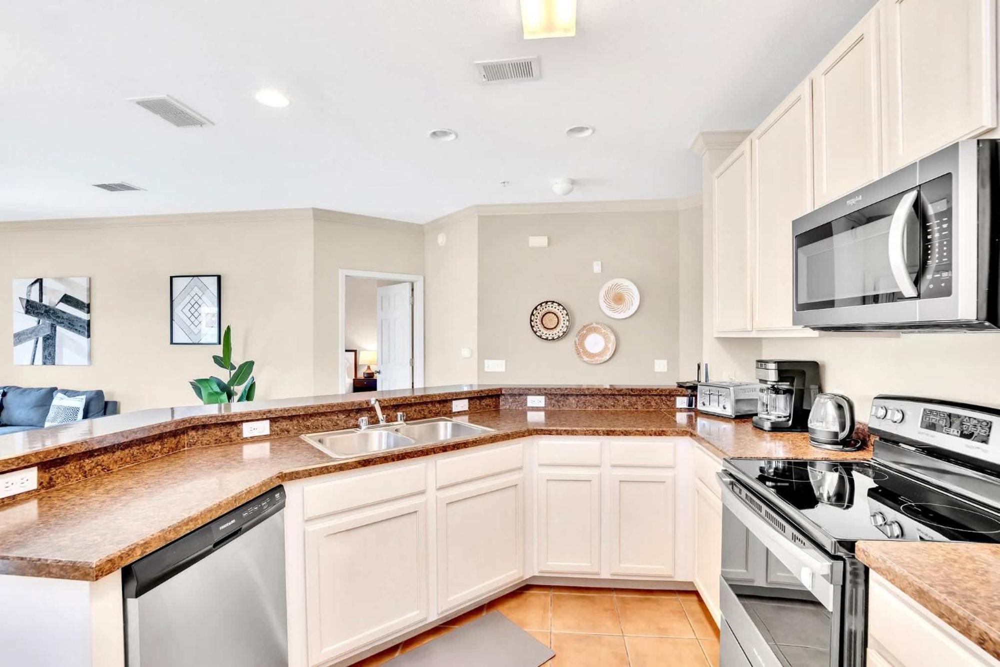 3Br Condo - Pool Hot Tub Sauna - Near Disney 奥兰多 外观 照片